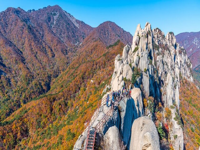 Hiking in South Korea