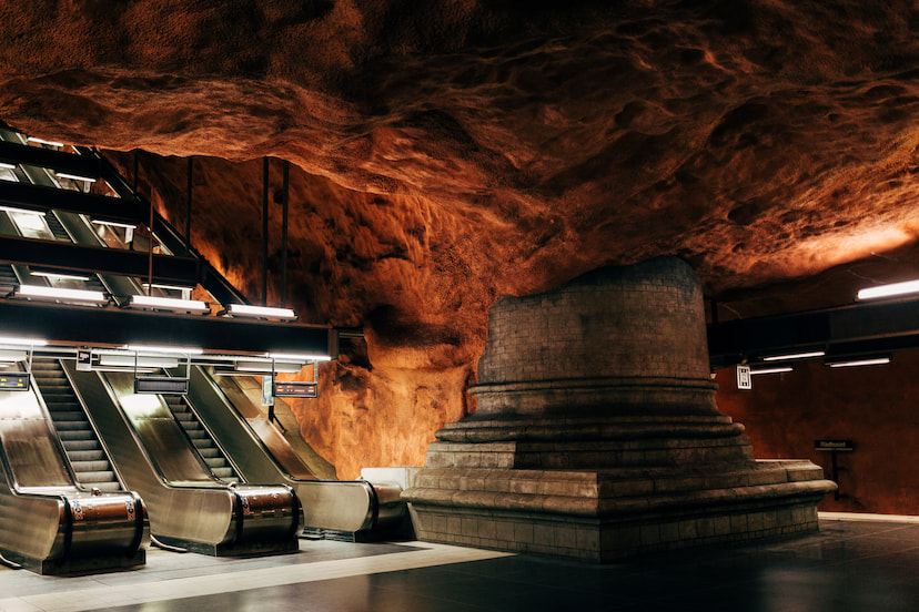 Visit The Underground Art Galleries In The Stockholm Metro