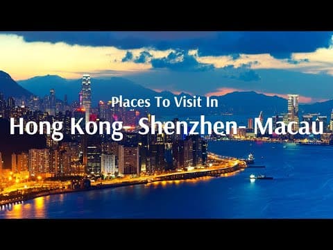 Hilarious HongKong - Shenzhen - Macau Tours From Best Tour Operator - Flamingo Travels