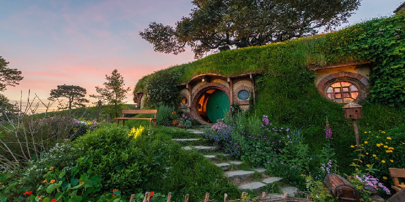 Hobbiton Movie Set Tour from the shire's rest