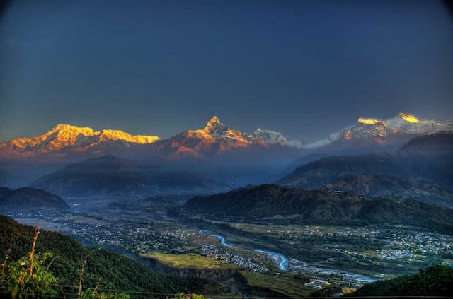 Scenic Beauty Of Nepal (By Surface)