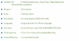 Africa Facts And Figures