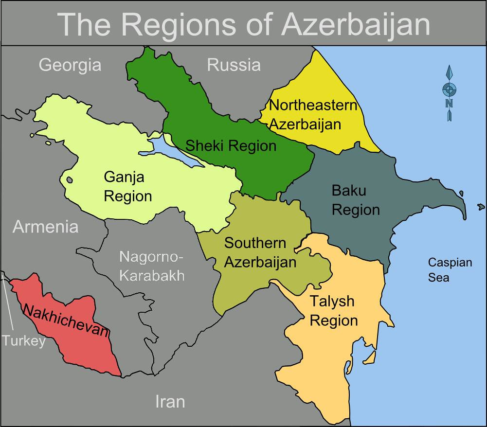 Azerbaijan Map