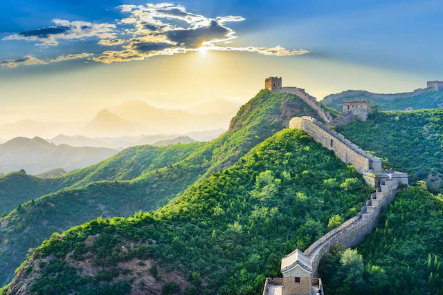 city great wall yu yong guan pass 1