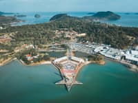 Langkawi Island aerial view