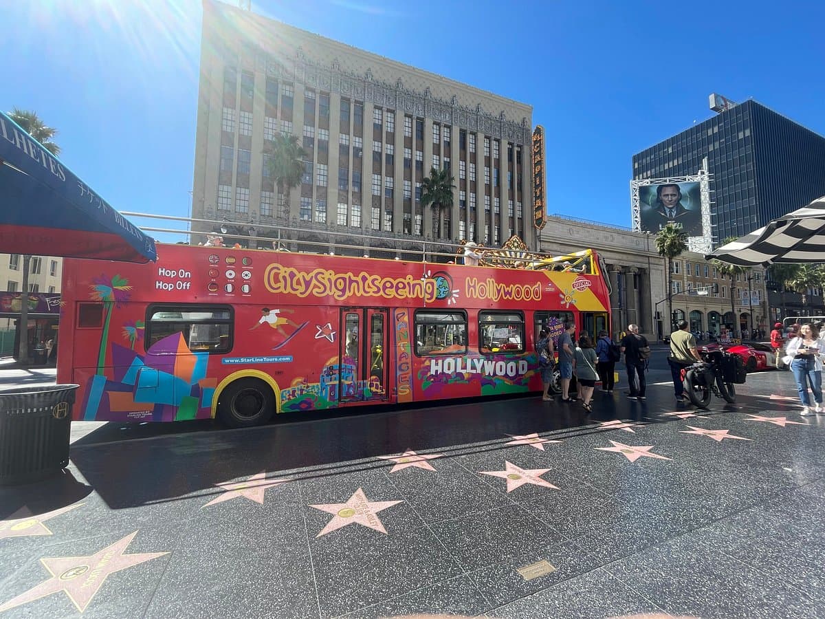 Los Angeles City Sightseeing Hop On Hop Off Bus Tour