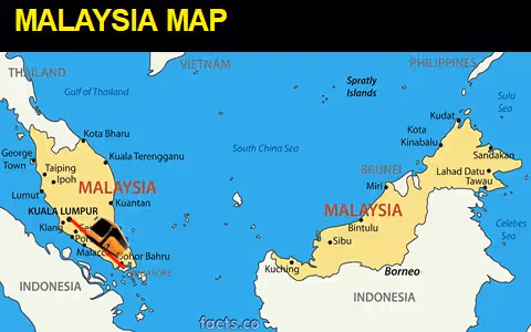 Malaysia Map