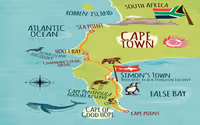 Cape peninsula Map