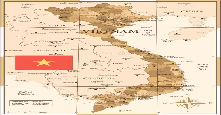 Vietnam Map