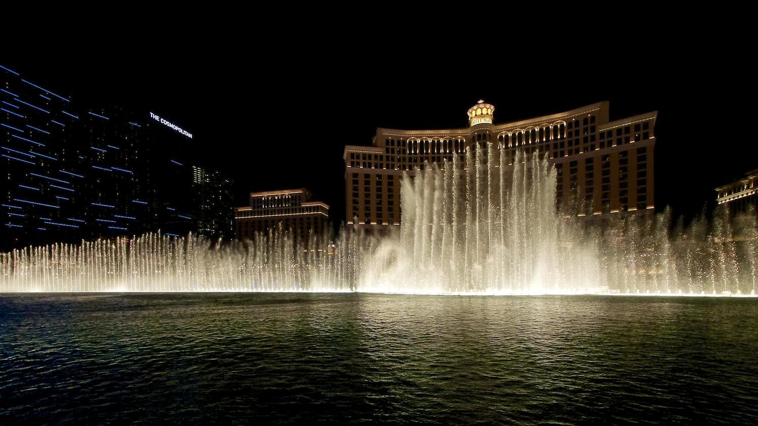 Musical Fountains at Bellagio