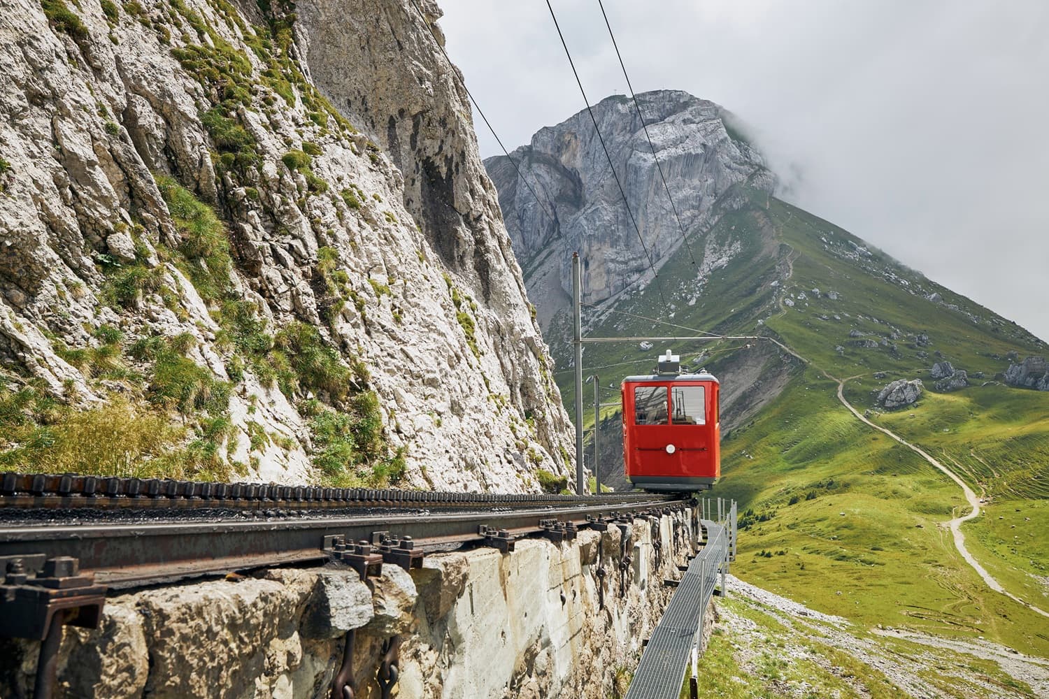 Pilatus Cogwheel Train
