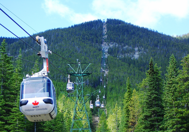 sulphur mountain anff