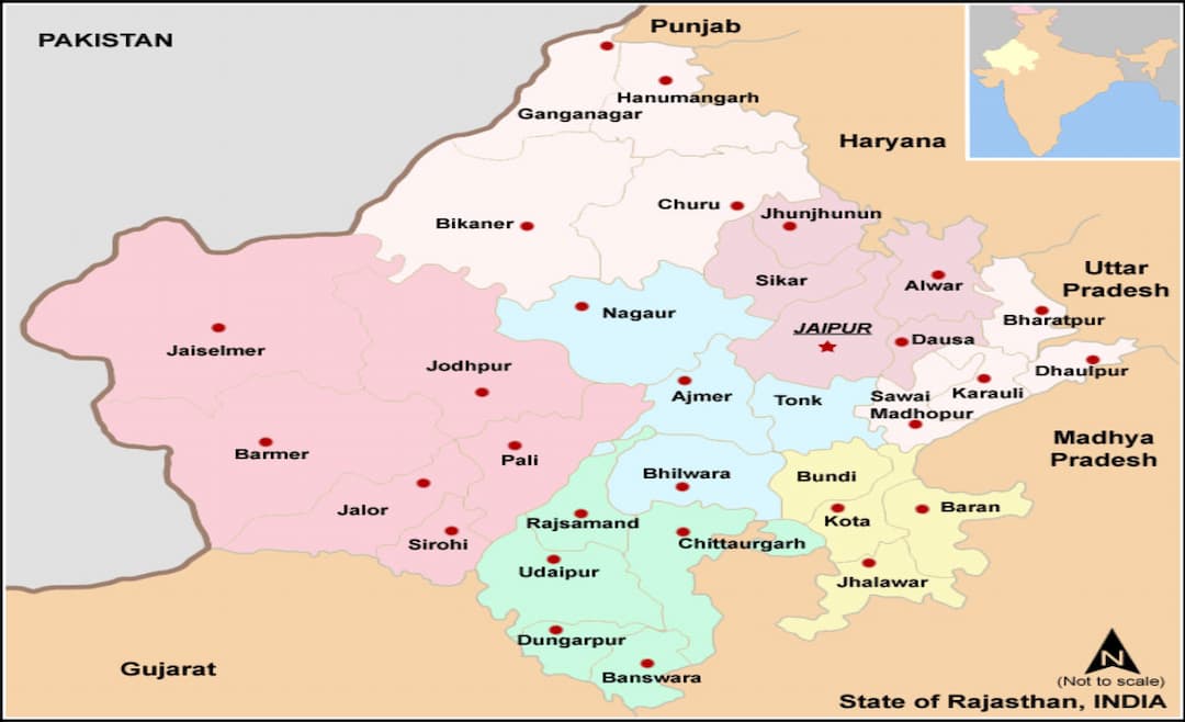 Geography in Rajasthan