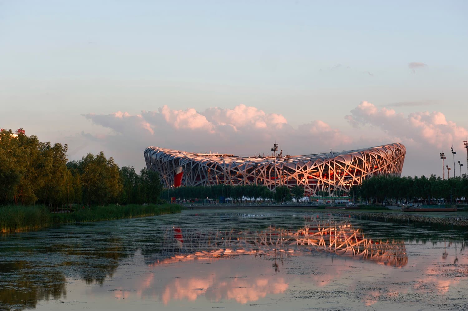 Nest the olympic park square steel