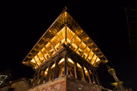 The golden temple in Patan