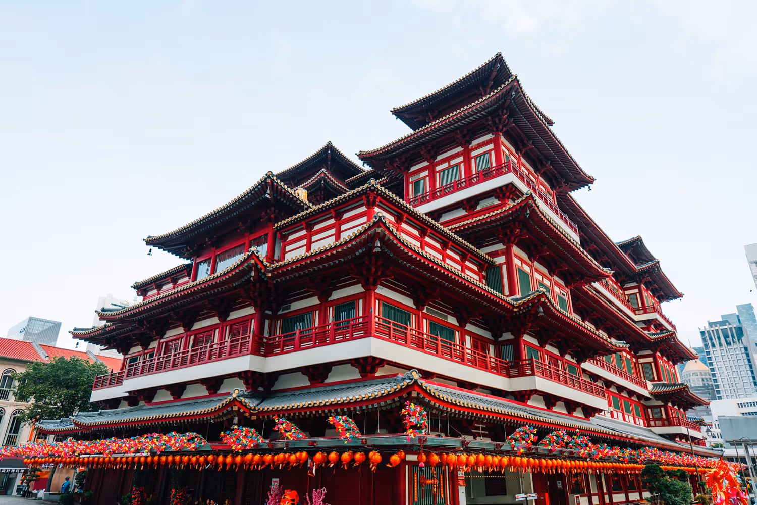 Tooth relic buddha temple