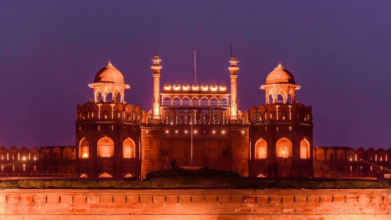 Red fort with sound and light show