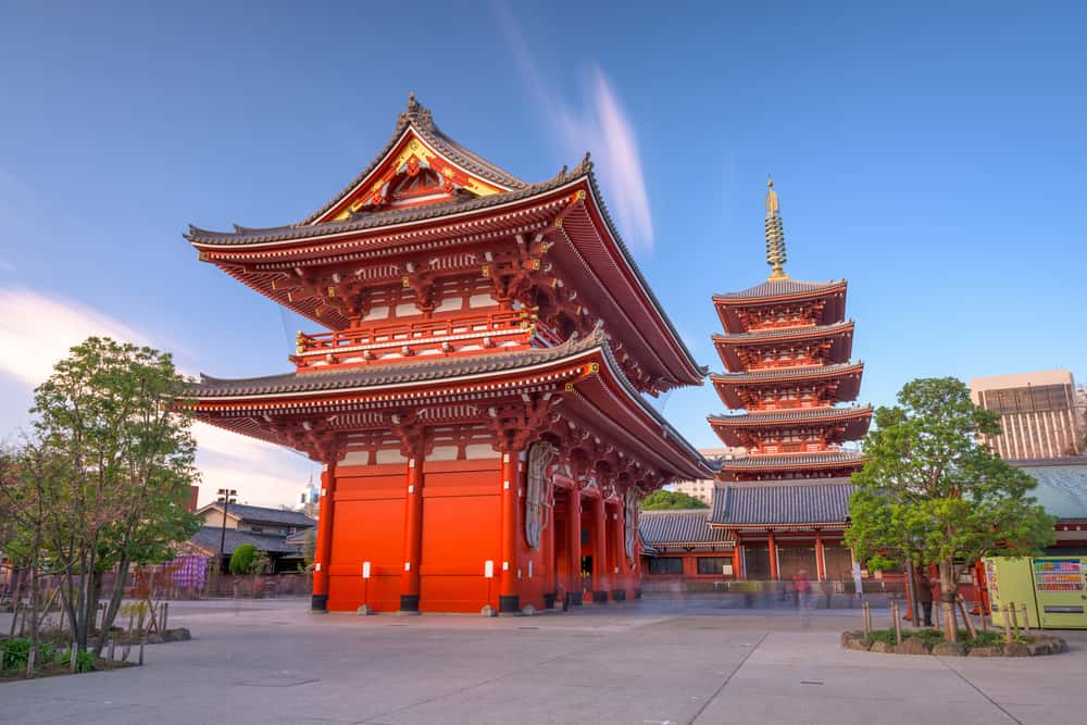 Asakusa Temple in China Japan City Break