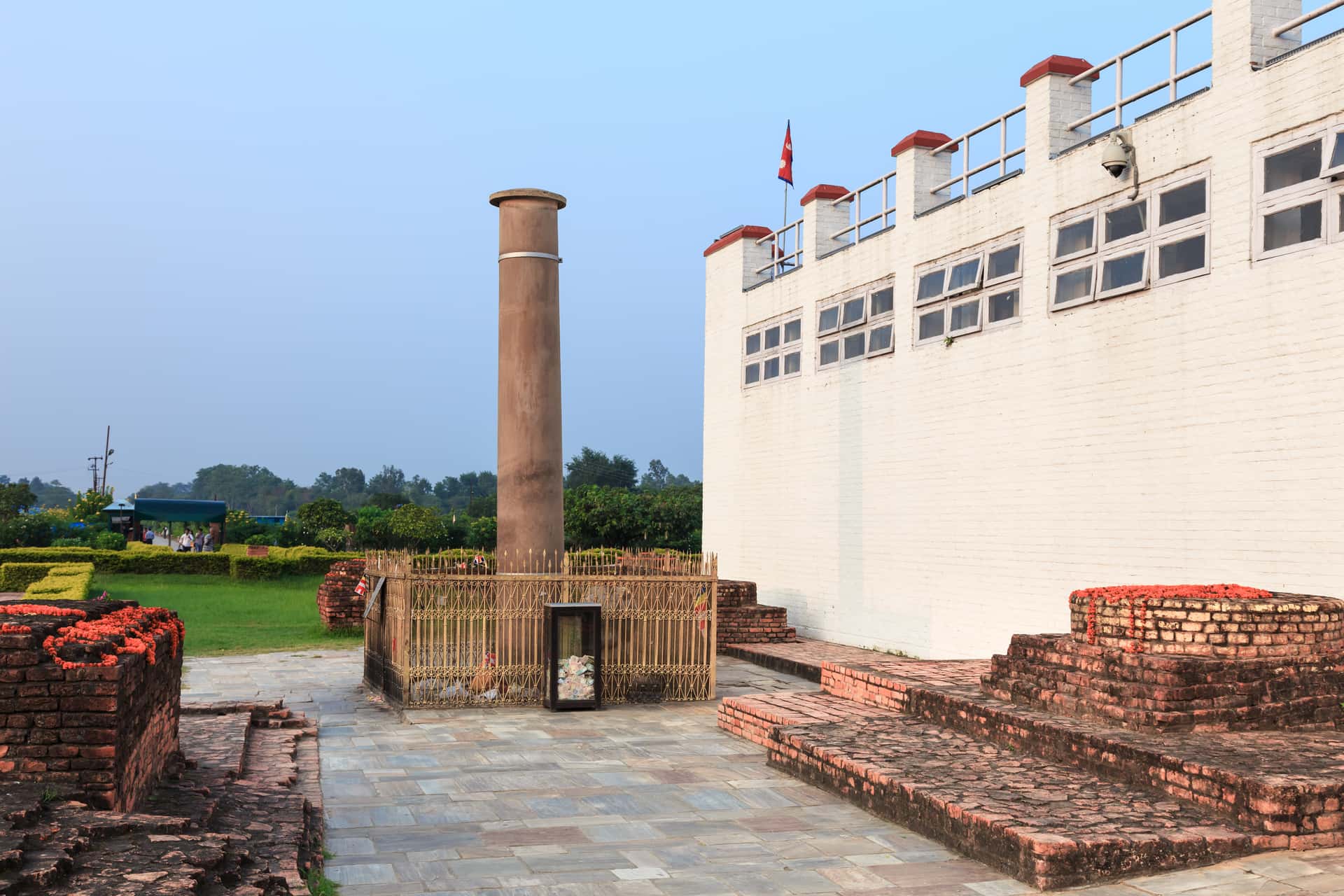 Ashok Pillar in Nepal