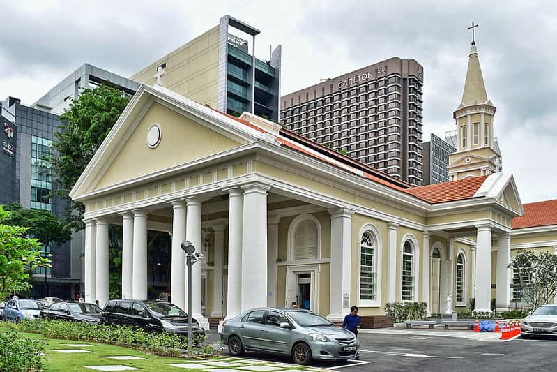 Cathedral of the Good Shepherd in Singapore - Malaysia