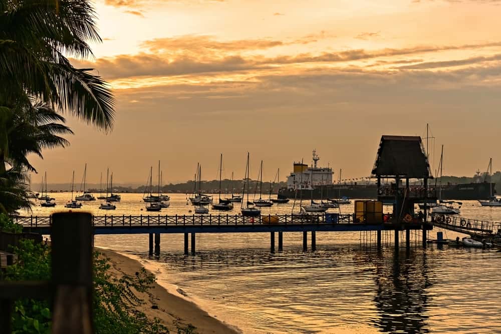 Changi Beach in Singapore - Malaysia