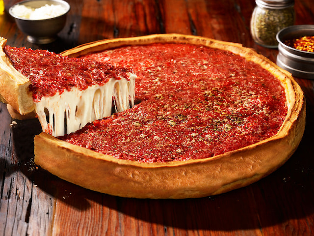 Enjoy some local Chicago Southside Pizza