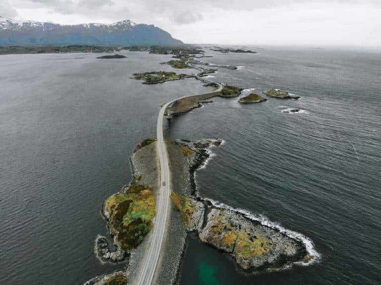 Drive Along The Atlantic Ocean Road in Norway