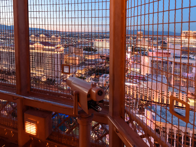 Eiffel Tower Viewing Deck At Paris Las Vegas - 1