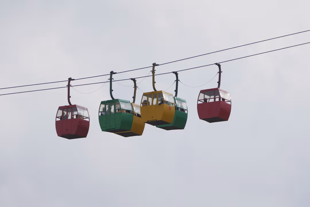 Enjoy A Cable Car Ride At The Ropeway In Saputara