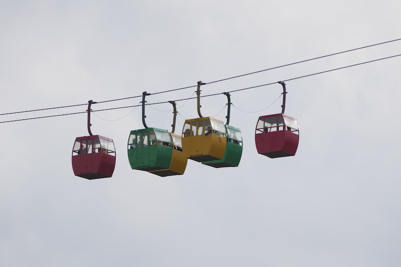 Enjoy A Cable Car Ride At The Ropeway In Saputara