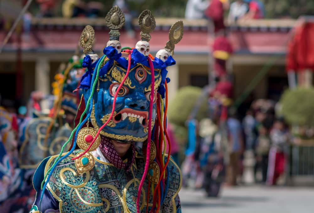Enjoy Mask Dance At Lachung Monastery, Sikkim in North East