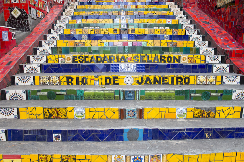 Visit Escadaria Selaron To Admire An Artist’s Work