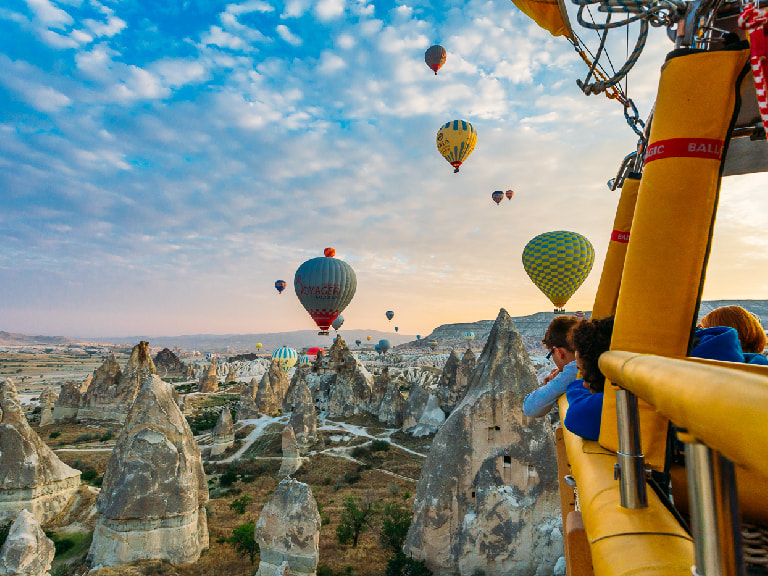 Fly Over Cappadocia In A Hot Balloon - 1