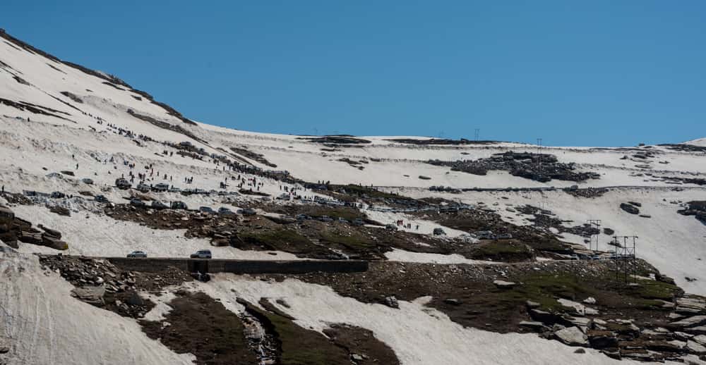 Go Ski & Snow Scooter Riding at Rohtang Pass in Himachal