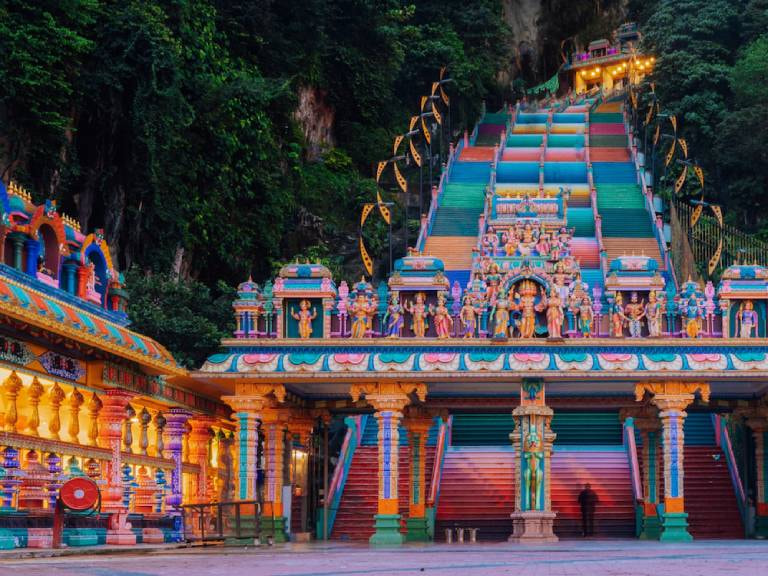 Go Climbing in the Batu Caves - 1