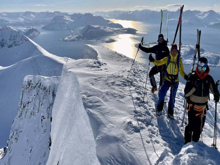 Go Skiing In The Lyngen Alps in Norway
