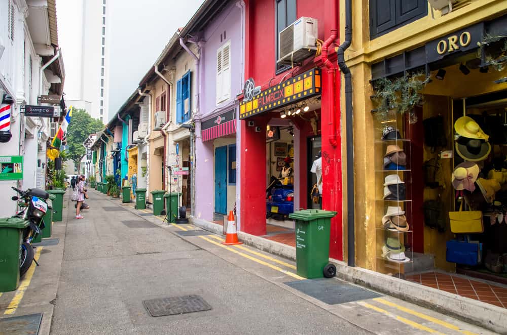 Haji Lane in Singapore - Malaysia