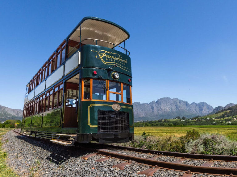 Hop aboard the Franschhoek Wine Tram - 1