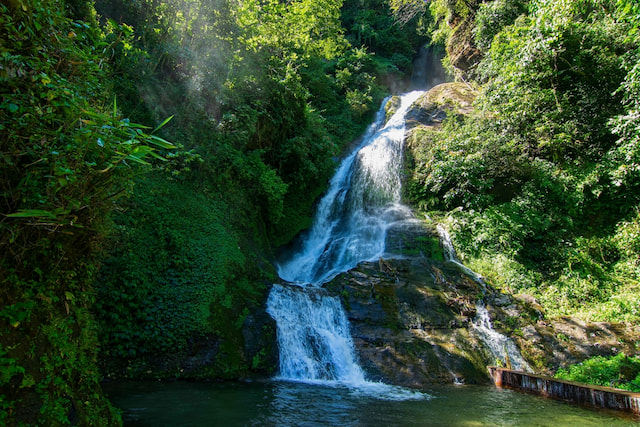Kanchenjunga Water Falls - Everlasting Waterfall Of Sikkim