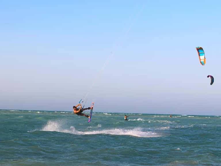 Kitesurfing or Kiteboarding In Maldives in Maldives