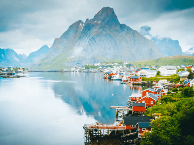 Lofoten Islands in Norway