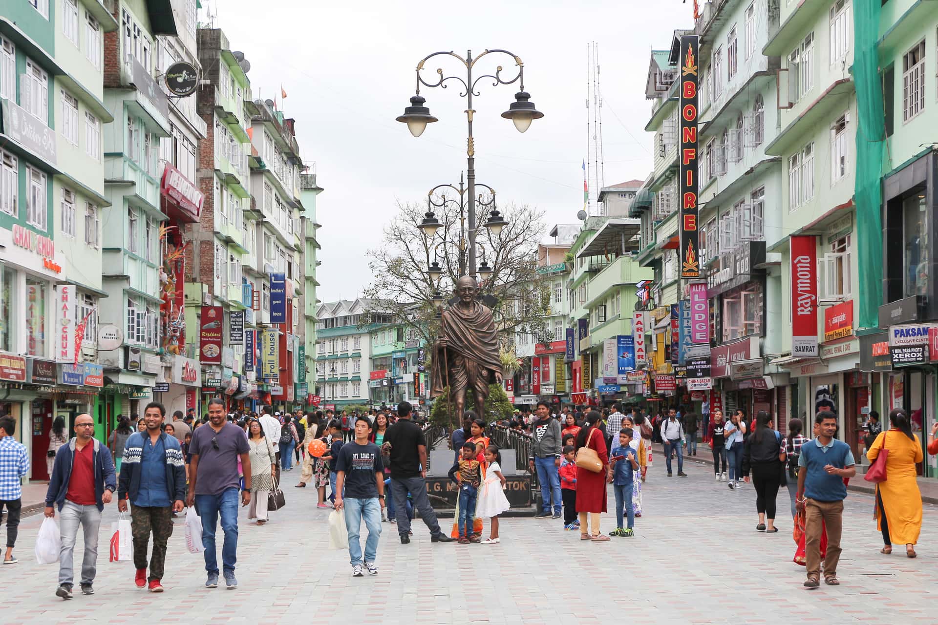 Shopping At MG Marg On Sikkim Tour Is A Must in North East