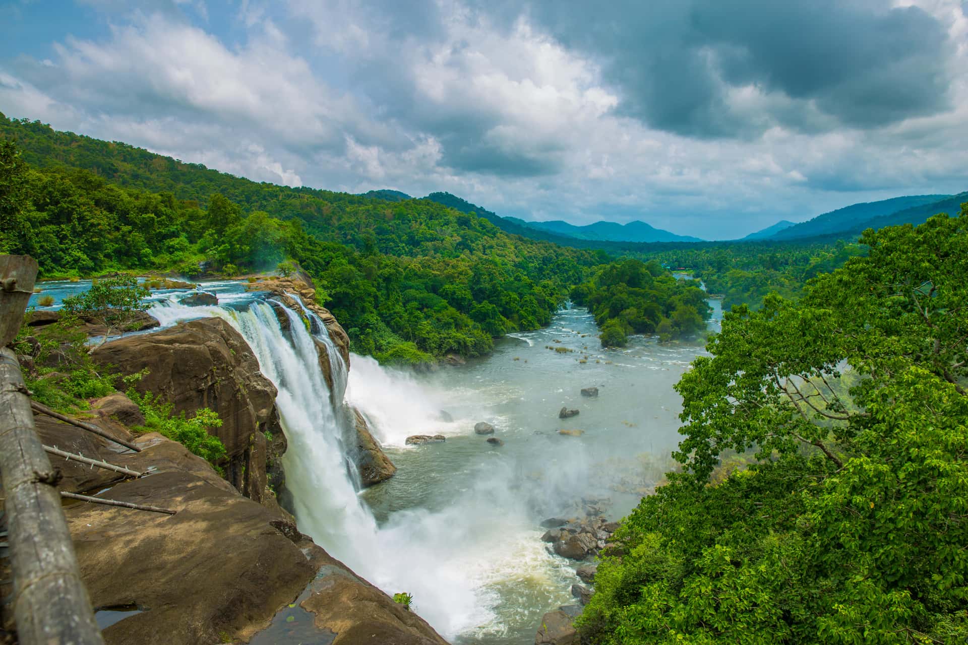Marvel The Enchanting Athirapally Falls in South India