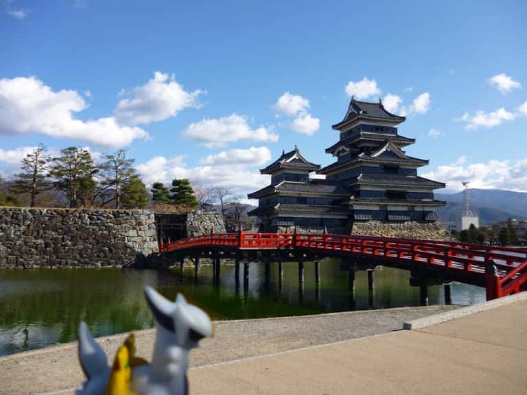 Matsumoto Castle in China Japan City Break