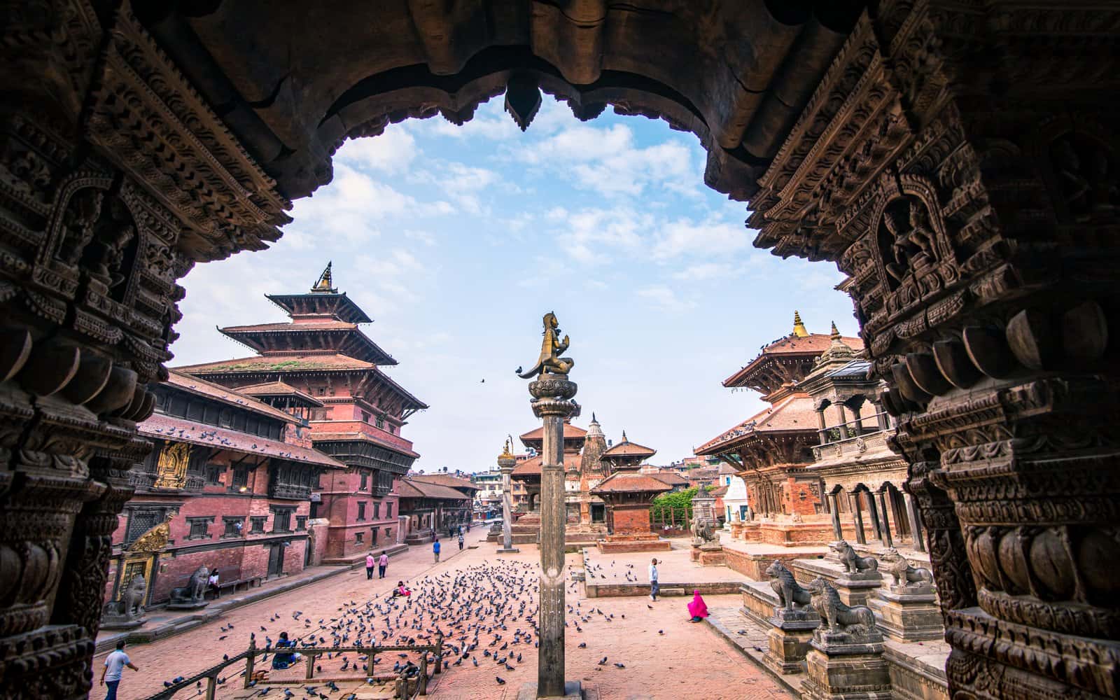Patan Durbar Square in Nepal