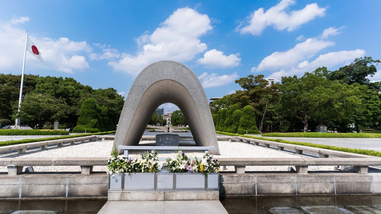Peace Memorial Park & Museum and Atomic Bomb Dome in China Japan City Break
