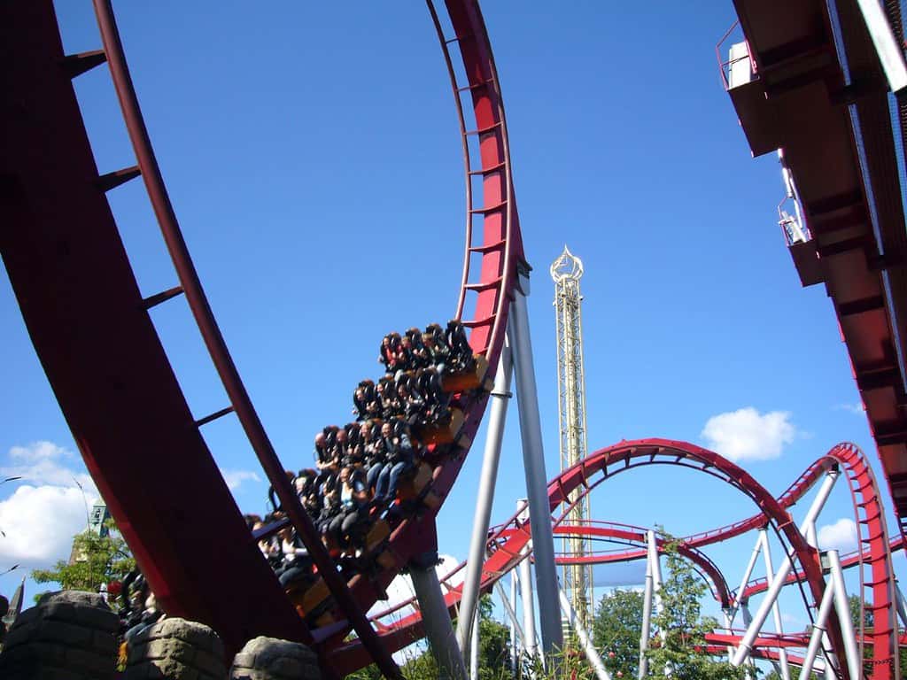 Ride On One Of The World’s Oldest Rollercoaster in Denmark