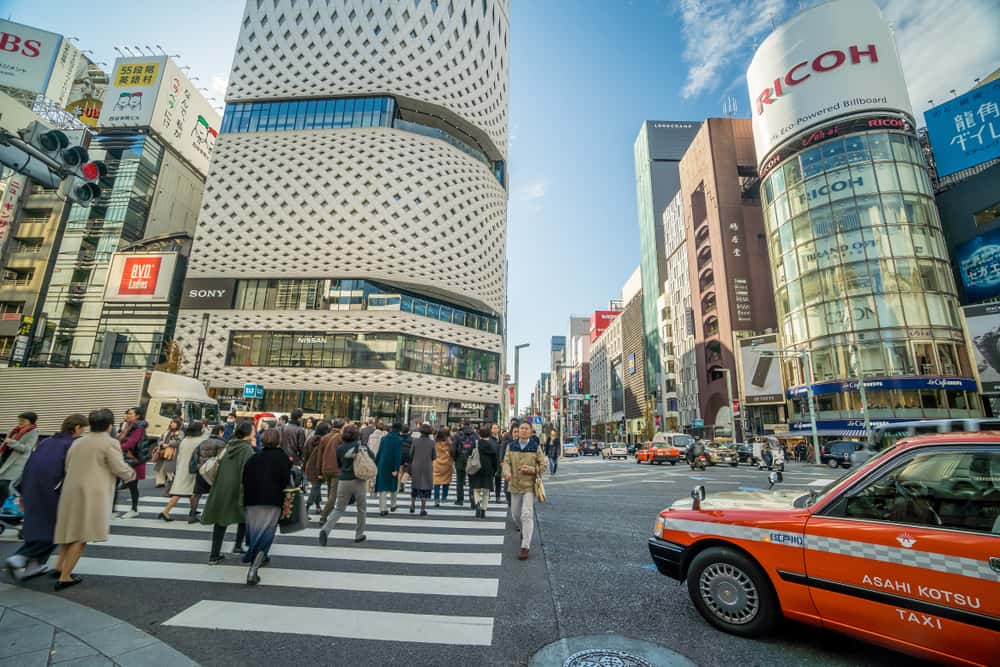 Shop till you literally drop at Ginza in China Japan City Break