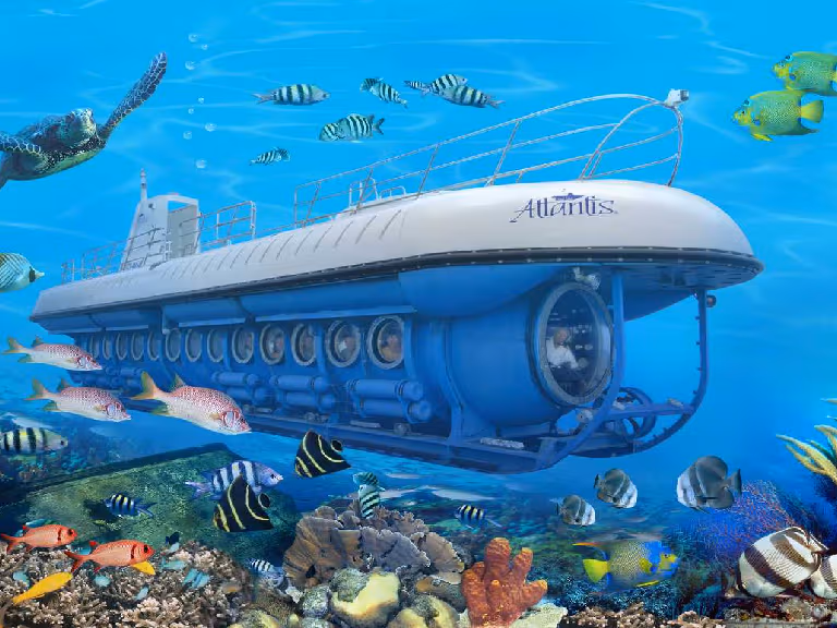 Submarine ride Maldives