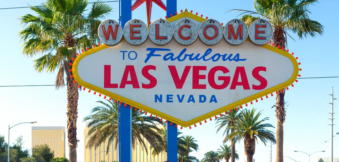 Take a selfie with the Las Vegas sign